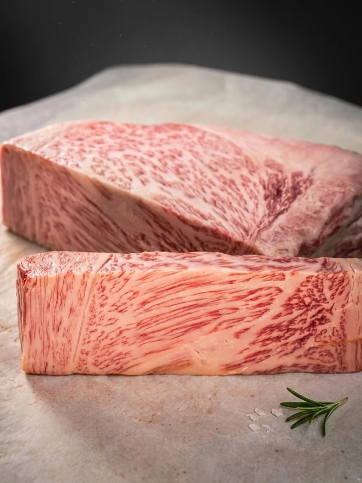 Due costole di Wagyu con marmorizzazione eccezionale — Grotta dei Priori Perugia